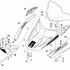Bearcat 570 XT Капот,ветровое стекло и бампер