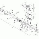 F5 Поршень и коленчатый вал