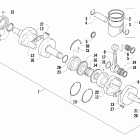 Crossfire R 1000 Поршень и коленчатый вал