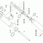 Crossfire 800 EFI Передняя подвеска. амортизатор  (sno pro / le sno pro)