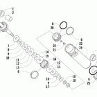 Crossfire R 1000 Задняя подвеска ,задний амортизатор