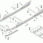 M8 Рельс скольжения и гусеница