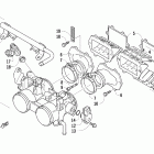 F5 Клапана и дросселя в сборе