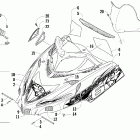 Crossfire 600 Капот и ветровое стекло