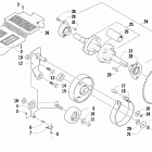120 SP Вал привода трака