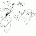 F 570 Задний бампер ,фонарь и брызговик
