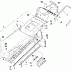 Crossfire 800 EFI Тоннель, задний бампер, задний фонарь