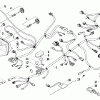 TZ1 Touring Фара, проводка  (lxr)