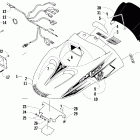 120 SP Капот, фара и  ветровое  стекло
