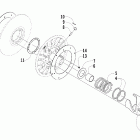 F1000 EFI SP Привод сцепления