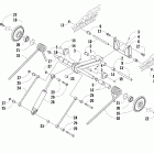 Crossfire 600 Задняя подвеска , задний рычаг