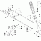 Bearcat 570 XT Задняя подвеска , амортизатор