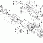 TZ1 Park Вал привода трака