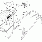 F8 Задний бампер, ящик, фанарь.  (lxr)