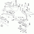 F 570 Крепление сиденья