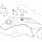 Bearcat Z1 XT Топливный бак