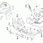 600 Sno Pro Обтекатель и передний бампер