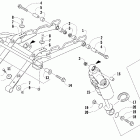600 Sno Pro Задняя подвеска. передний в сборе рычаг (cc internationa...