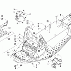 F1000 EFI LXR Шасси в сборе  (lxr)