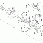 M1000 Поршень и коленчатый вал