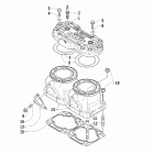 Crossfire 500 Цилиндр и головка