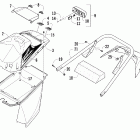 F 570 Задний бампер ,фонарь и брызговик