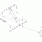M8 EFI Передняя подвеска, Амортизатор в сборе  (sno pro)