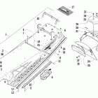 Crossfire 500 Тоннель, задний бампер, задний фонарь