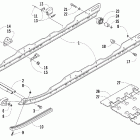 Crossfire 500 Рельс скольжения и гусеница