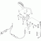 Panther 370r Рычага переключения заднего хода