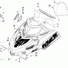 M8 EFI Капот и ветровое стекло