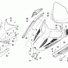 TZ1 Touring Лобовое стекло, передний бампер  (lxr / international)