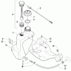Crossfire 1000 EFI Маслянный бак