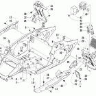 M8 EFI Передняя рама и подножки