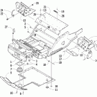 Bear Cat WT Передняя рама и подножки