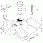 Crossfire 500 Топливный бак