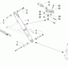 Crossfire 1000 EFI Амортизатор в сборе  (sno pro)