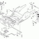 T660 Touring Передняя рама и подножки