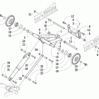 M8 EFI Задняя подвеска , задний рычаг