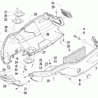 Bearcat 570 Обтекатель и передний бампер