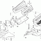 Crossfire 500 Обтекатель и передний бампер