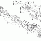 F1000 EFI SP Вал привода трака