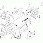 AC 120 Шасси, скамейка для ног и задний  бампер
