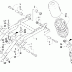 Crossfire 1000 EFI Задняя подвеска, передний рычаг (sno pro)