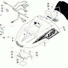 AC 120 Капот, фара и  ветровое  стекло
