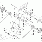 F6 EFI SP Задняя подвеска , задний рычаг
