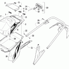 F1000 EFI SP Задний бампер, багажник и задний фонарь
