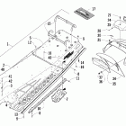 Crossfire 1000 EFI Тоннель, задний бампер, задний фонарь (nightfire sno pro...