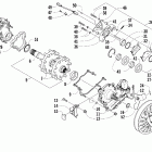 TZ1 Touring Вал привода трака
