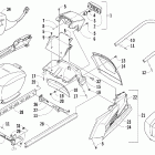 TZ1 Touring Задний бампер, багажник , брызговик и фонарь в сборе (LX...